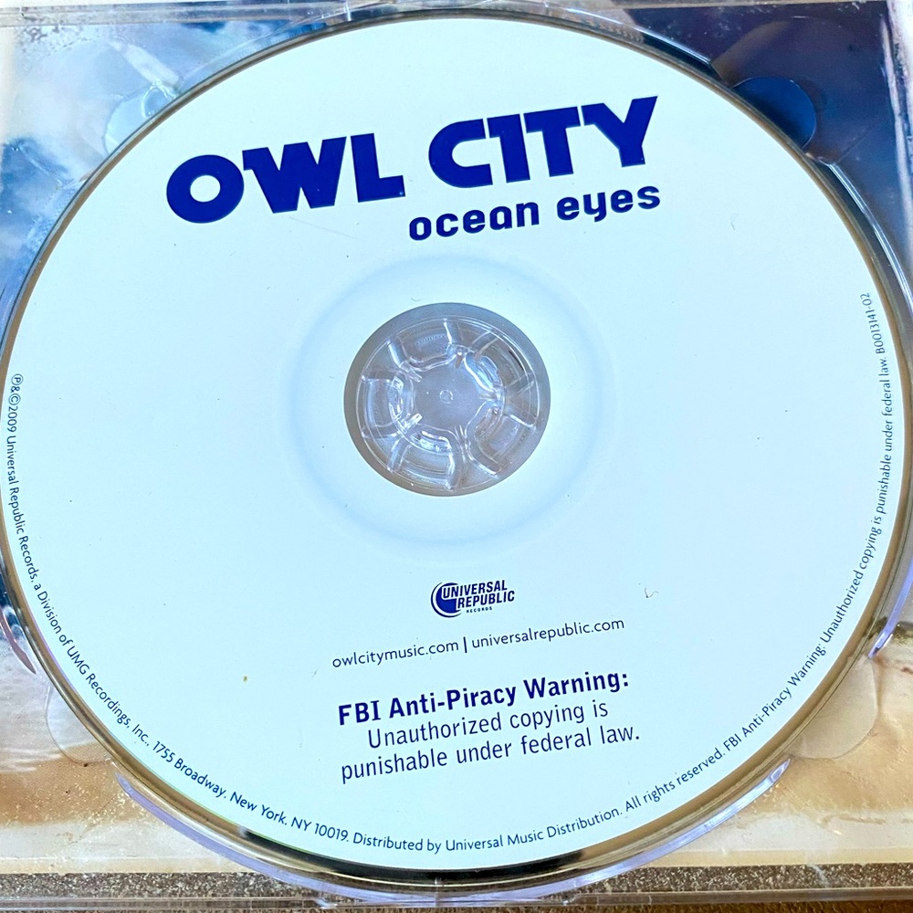 Ocean  Eyes—Owl City CD